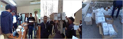 photo of Training for meter installation