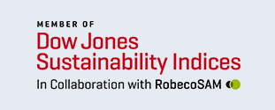 MEMBER OF Dow Jones Sustainability Indices  In Collaboration with RobecoSAM